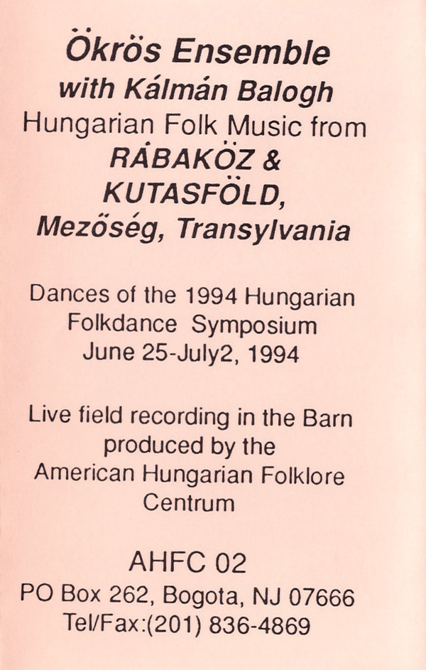 Kép Hungarian Folk Music From Rábaköz & Kutasföld, Mezőség, Transylvania